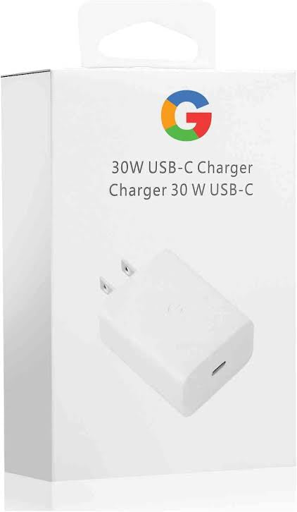 Google pixel orignal 30 w charging adopter with free orignal charging cable