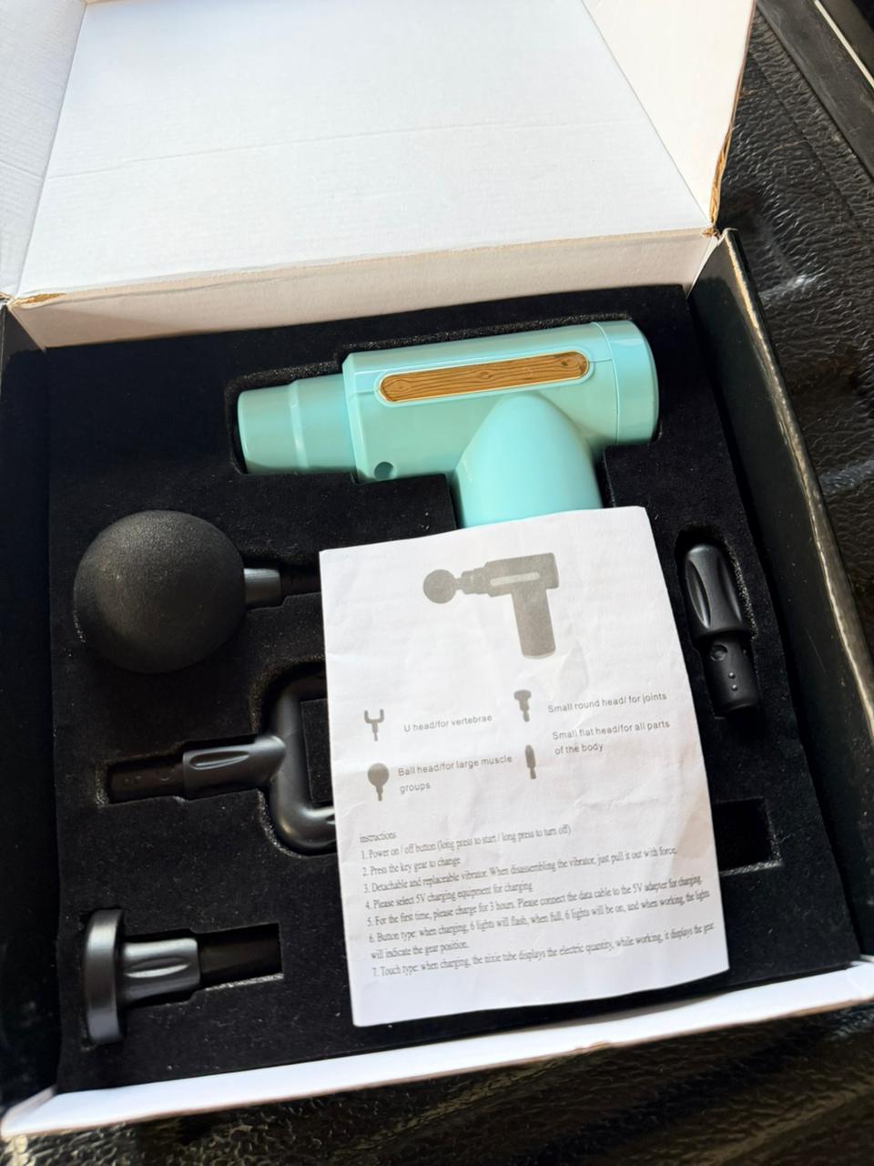 Portable Massage Gun – Deep Muscle Relaxation Tool