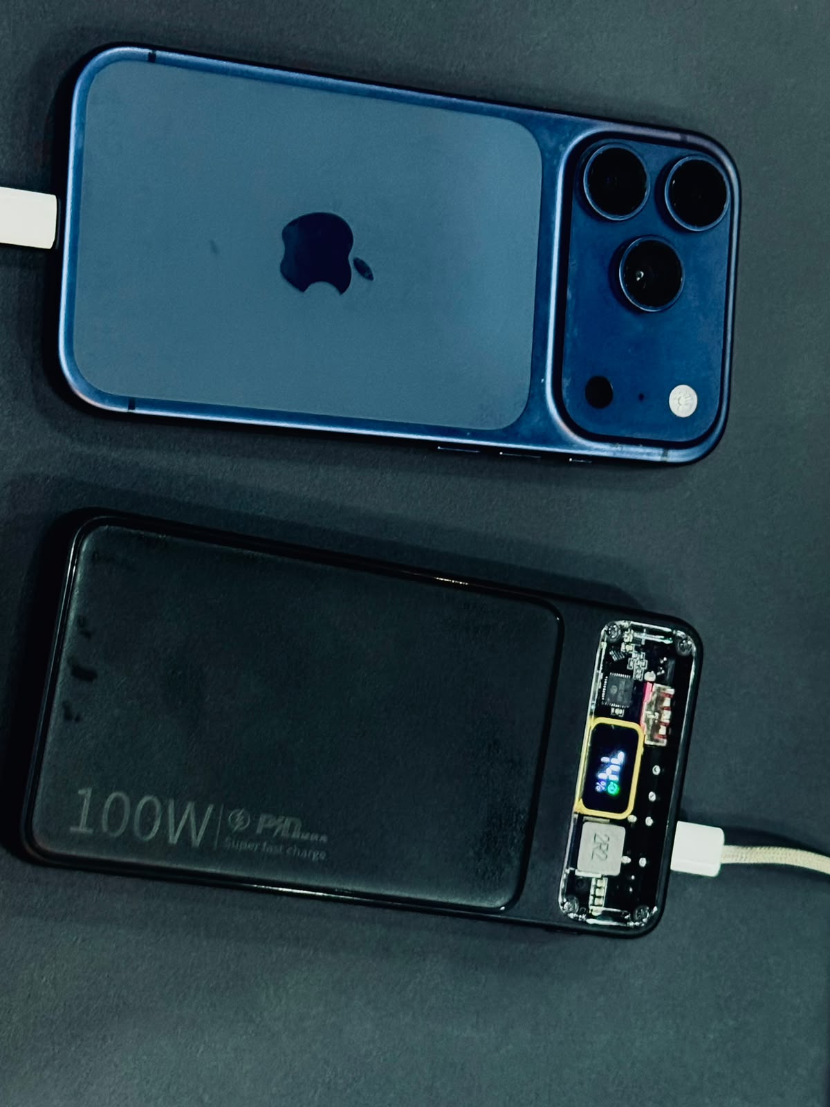 100W Super Fast Charging Power Bank – 10,000mAh Digital Display Portable Fast Charger