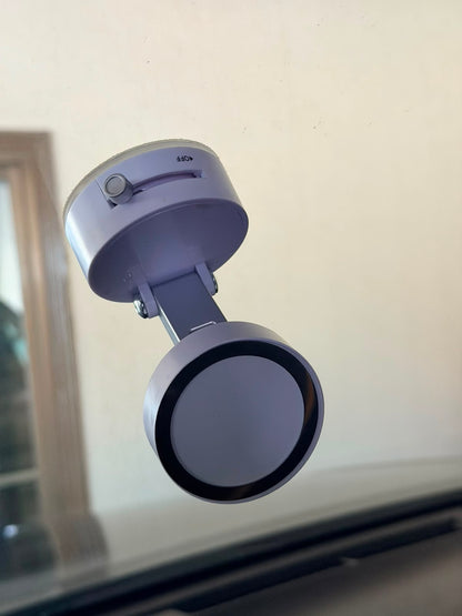 360° Magnetic Car Phone Holder – Strong Suction Dashboard & Windshield Mount