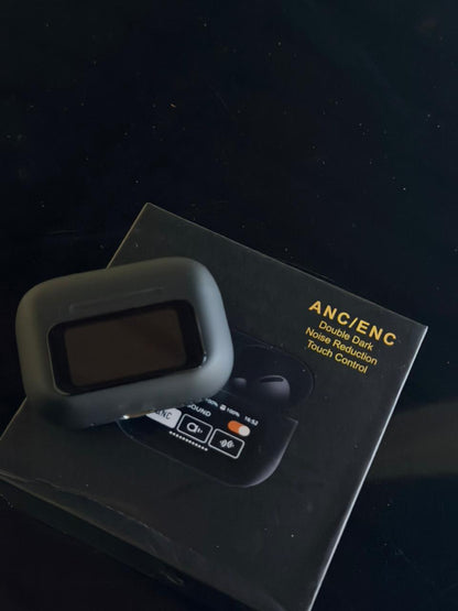 A9 Pro ANC/ENC Wireless Earbuds – Smart LED Touch Display Edition